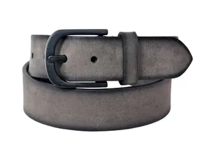 Grey Mens Belt